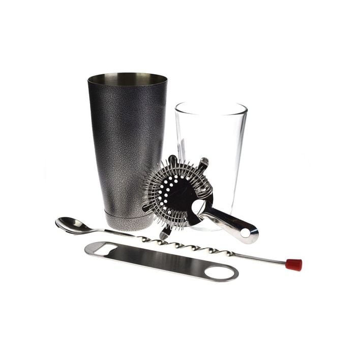 Essentials Black Boston Shaker Set With A Free Bar Blade