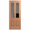 Hume 2040 x 820 x 40mm Entrance Door SPM Savoy Grey Tint Glass XS3