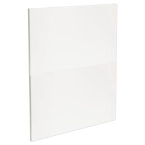 Kaboodle 600mm Gloss White Modern 2 Drawer Panels