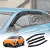 Weathershields for MG MG4 2023-2026 Car Weather Shields Wind Deflectors Window Sun Visor