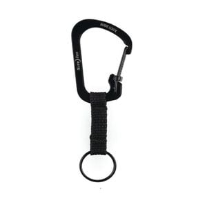 Nite Ize 115 x 38mm Black No 3 Slide Lock Key Ring