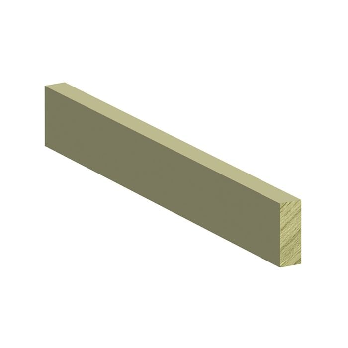 30 x 11mm 2.7m DAR Rectangle H3 Primed FJ Pine