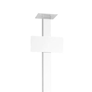 Sandleford White Heavy Duty Letterbox Post