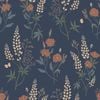 Wallpaper Trader Emma Wallpaper Roll 10.05m X 53cm, Classic Blue