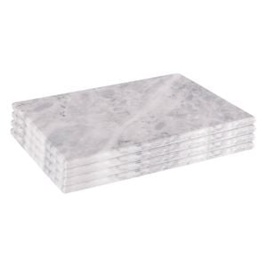 Argon Tableware Marble Rectangle Placemats - 30cm x 20cm - Pack of 4