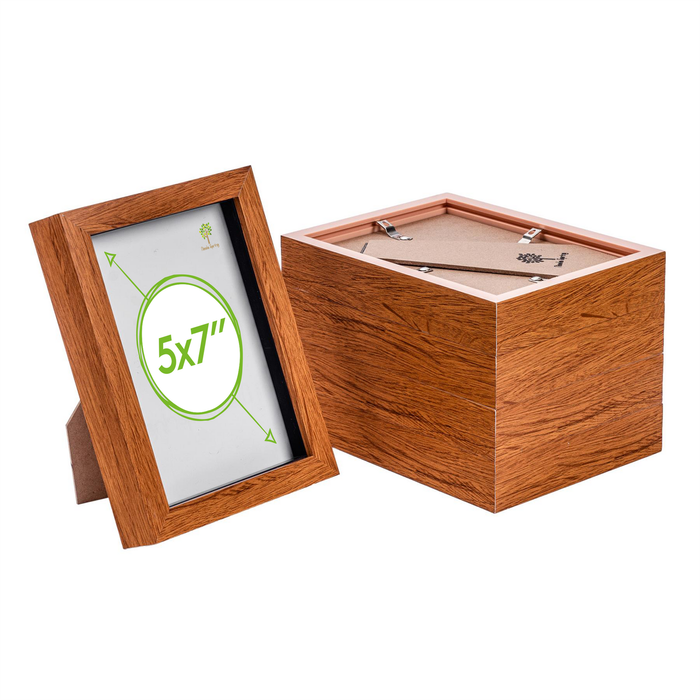 Nicola Spring Shadow Box Frames - 5 X 7" - Pack Of 5