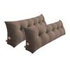 SOGA 2x 150cm Coffee Wedge Pillows