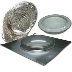 EzyLite 400mm Round Skylight Kit with Universal Tray