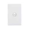 DETA White Matte X6 Single Vertical Switch