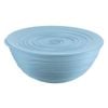 Guzzini Earth 25x10.8cm Serving Bowl w/ Lid - Powder Blue
