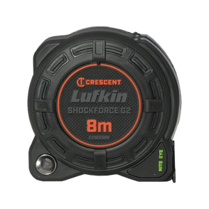 Cresent Lufkin Shockforce Nite Eye G2 8m x 32mm Tape Measure