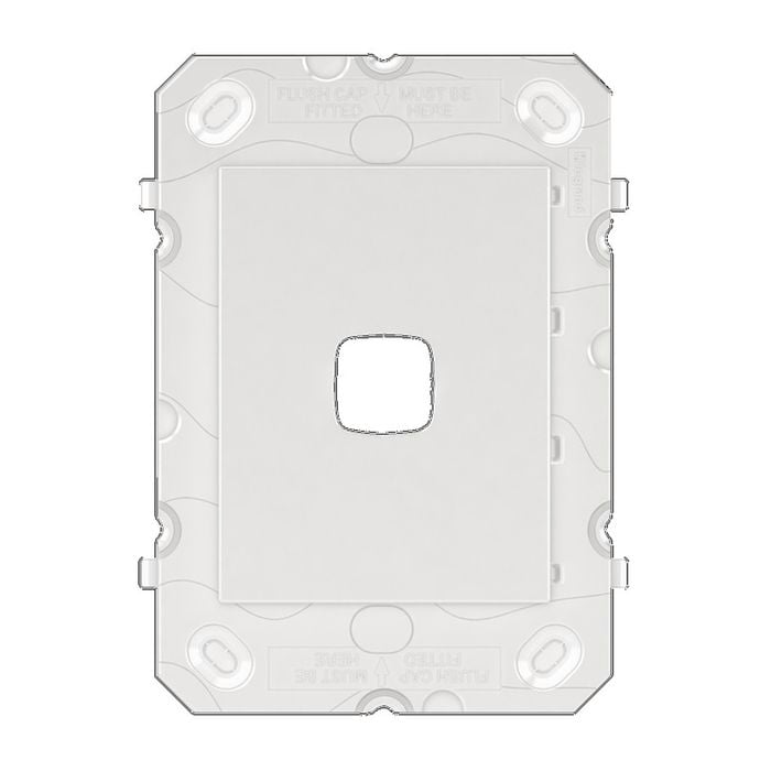 Arteor Cover Plate Grid 1 Gang White