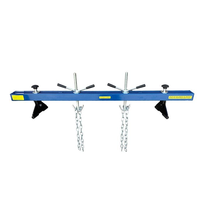 Taurus Legend 500kg Engine Gearbox Transmission Support Bar Dual Hooks Blue