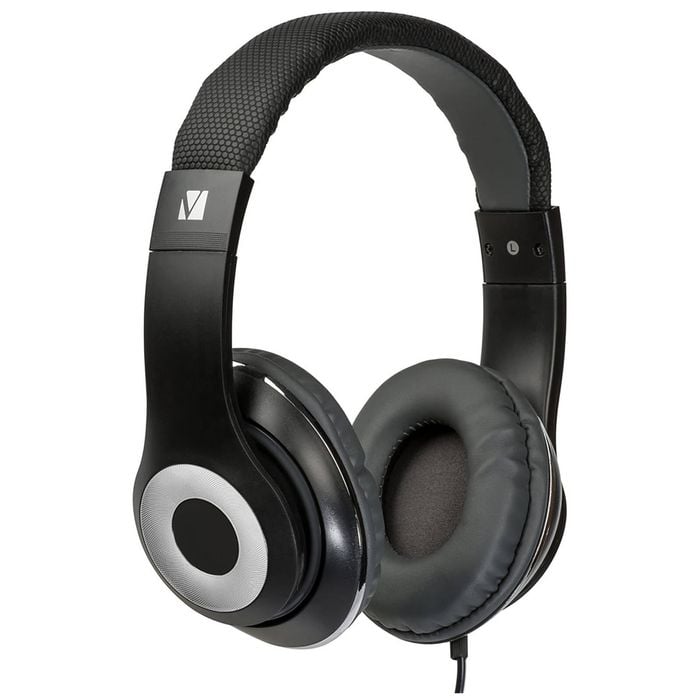 Verbatim Classic Wired Stereo Headset Binaural Over-Ear 3.5mm – Black