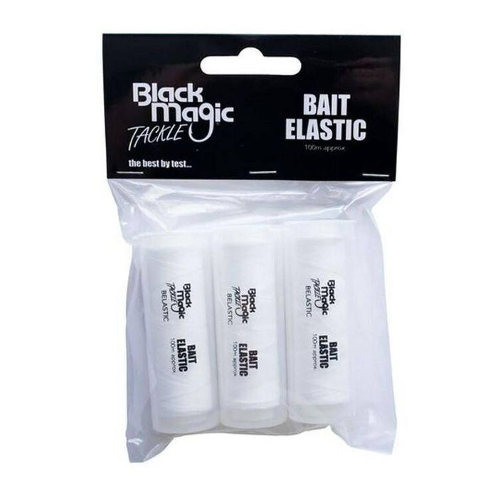 Black Magic Fishing Bait Buddy Elastic Thread (3 Pack)