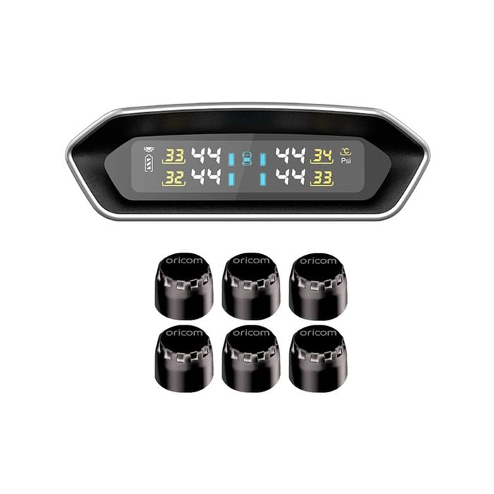 TPS10-6E Real Time Tyre Pressure Monitoring System Including 6 External Sensors