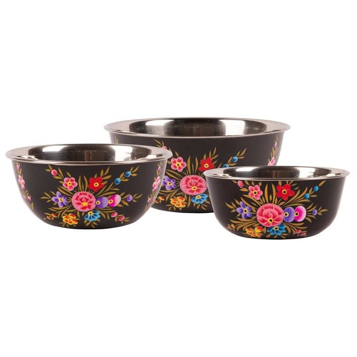 BillyCan Hand-Painted Picnic Bowl Set - 3 Sizes