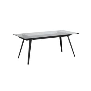 Modern Furniture ARCHIE Glass Dining Table 180x90cm