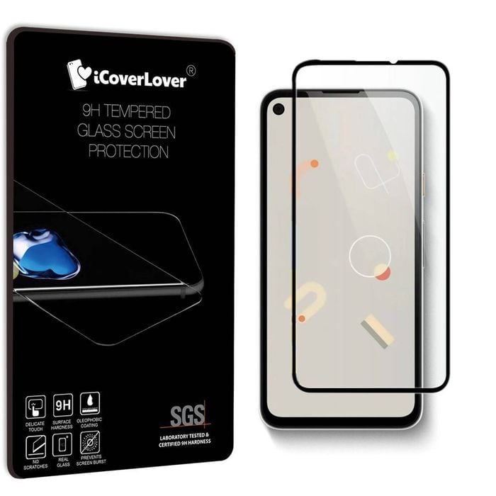 Icoverlover For Google Pixel 4a Curved 2.5d Glass Screen Protector