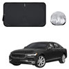 Front Windscreen Sun Shade for Volvo S90 2017 - 2020 - Standard 150 x 85 cm - Black
