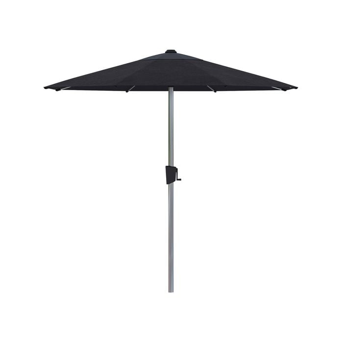 Coolaroo 2.5m Round Black Bronte Market Umbrella