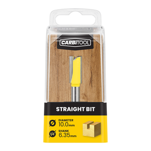 Carbitool 10.0mm Straight TCT Router Bit