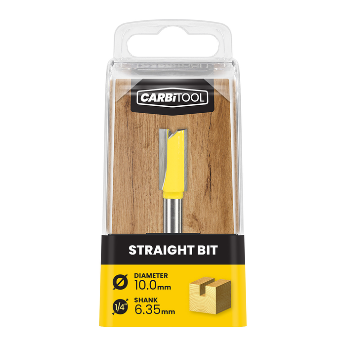 Carbitool 10.0mm Straight TCT Router Bit