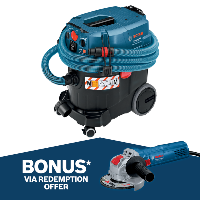 Bosch Professional 1200W 35L M-Class Wet / Dry Dust Extraction Vacuum 06019C3140