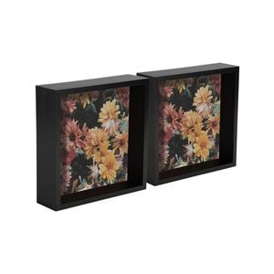 Nicola Spring 2 Piece Box Photo Frame Set - 8 x 8 Square Acrylic Frame