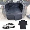 Tesla Model Y 2022-2024 Rear Trunk Cargo Liner Pet Dog Mat Rear Seat Back Cover Waterproof