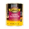 Cabot's 1L New Natural Water Based Garden Furniture Oil