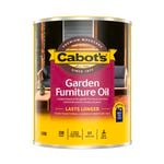 Cabot's 1L New Natural Water Based Garden Furniture Oil