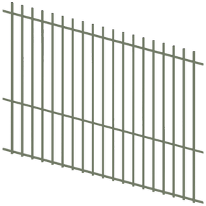 ProtectorAl 1201 - 2400 x 1800mm Pale Eucalypt Raked 16-30º Batten Pool Fence Panel