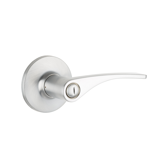 Lane Brushed Satin Chrome Victoria Privacy Leverset