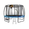 Kahuna Trampoline 14 Ft With Basketball Set - Blue