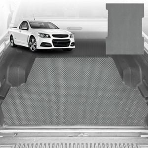 6D Diamond Ute Tub Mat for Holden Commodore Ute Single Cab (VE VF) 2007-2017 - Grey
