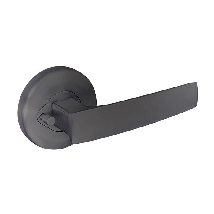 Gainsborough Graphite Satin Neue Aurora Privacy Lever Set