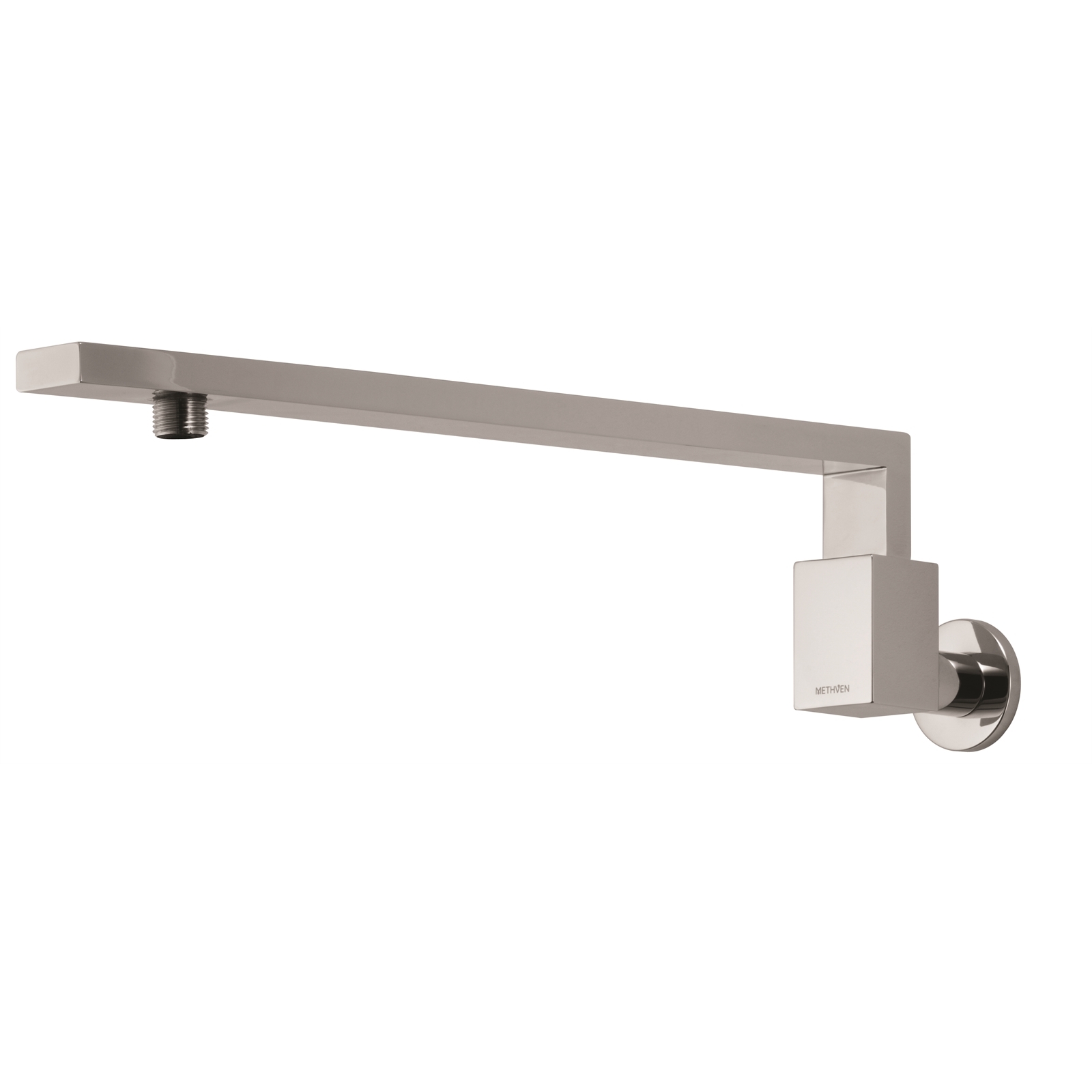Methven Chrome Swivel Square Wall Arm product image