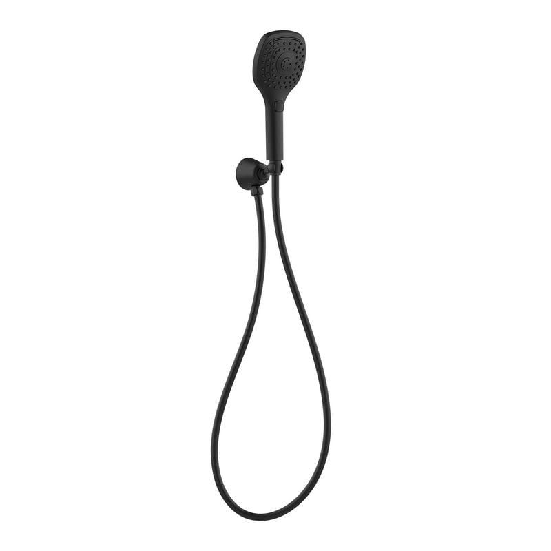 Mondella Black Matte Cadenza 3 Function Hand Shower Set