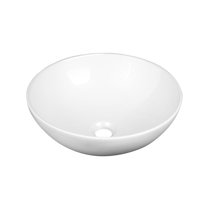 Mondella 400 x 400mm Matte White Rumba Basin Bowl