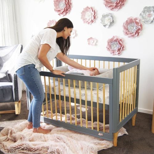 Babyhood riya 5 in 1 cot best sale