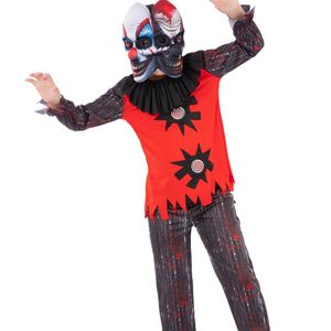 Chuckles The Clown Boys Double Headed Halloween Costume - Large