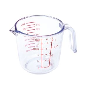 Cuisena 600ml Plastic Measuring Jug Baking/Kitchen - Clear