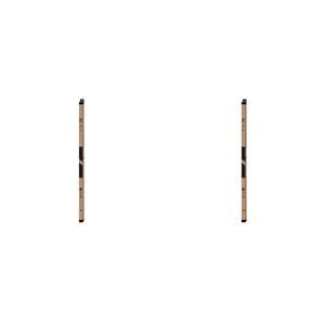 2PK Impact Merch Wooden Magnetic Hangers 25x92cm - Black Boxed