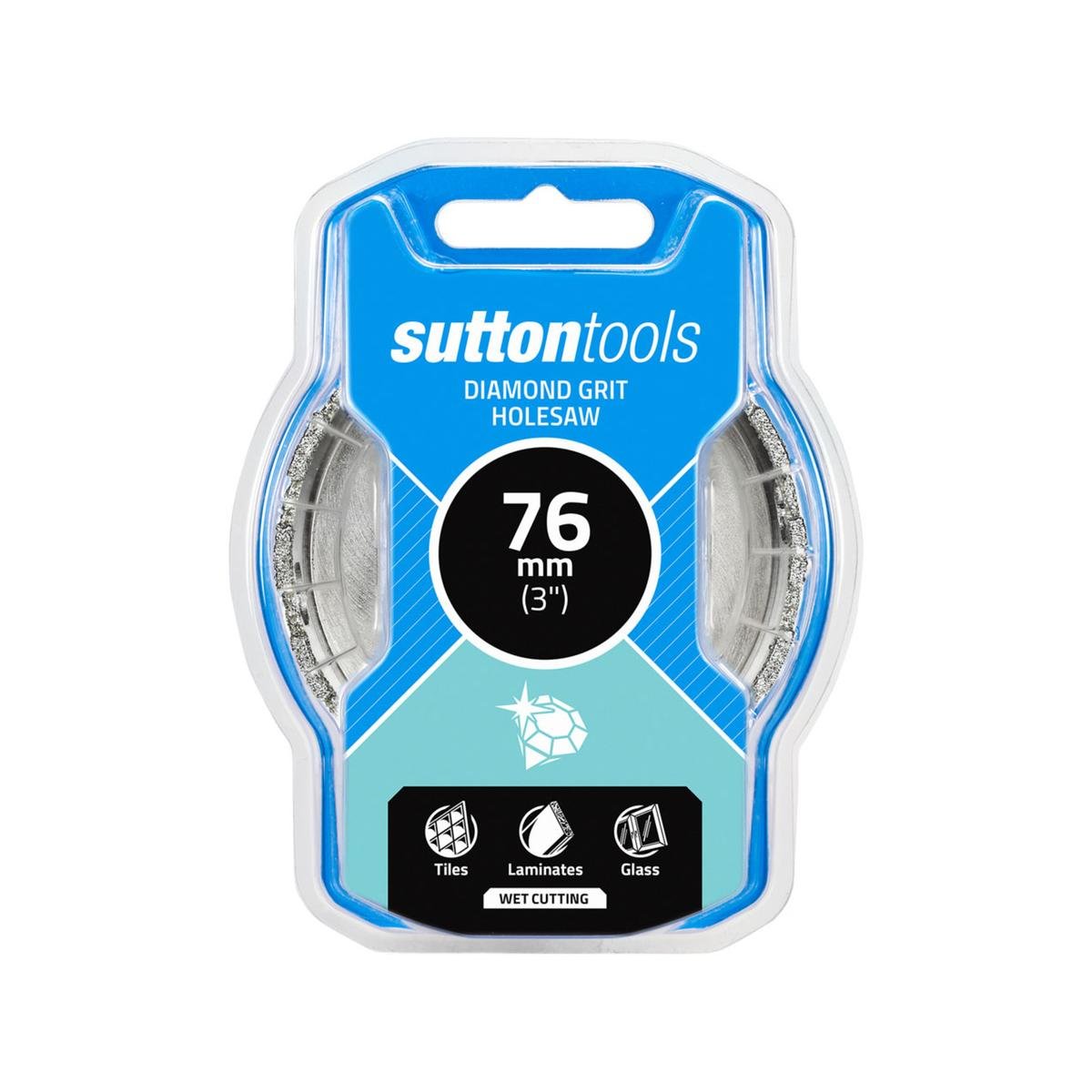 Sutton Tools 76mm Diamond Grit Holesaw Bunnings Australia