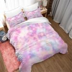 3D Color Tie Dye Quilt Cover Set Bedding Set Duvet Cover Pillowcases 109