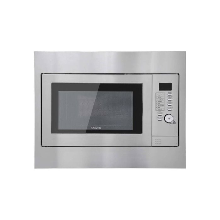 Devanti 30L Built In Microwave Oven With Grill Air Fry And Convection