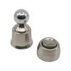 Adoored 75mm Chrome Satin Sphere Door Stop
