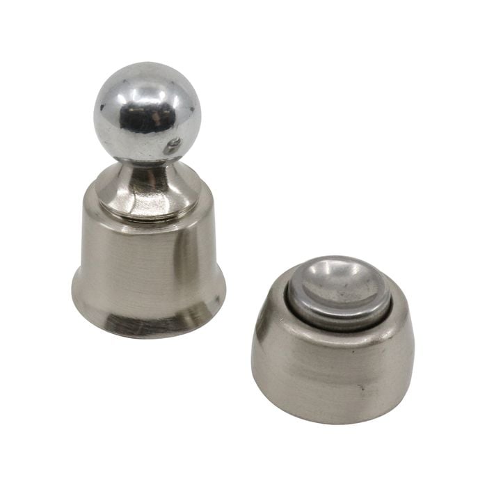 Adoored 75mm Chrome Satin Sphere Door Stop