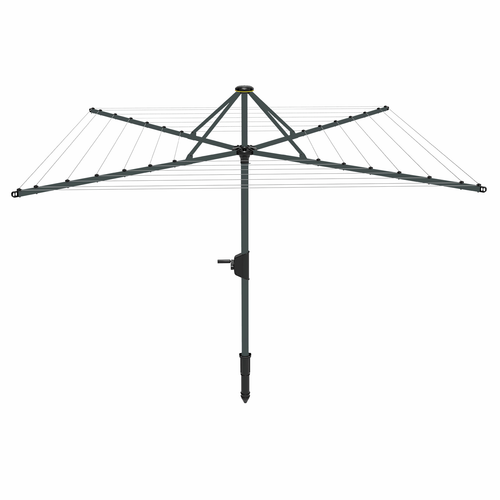 Daytek Bedrock Grey MK2 M48 Rotary Clothesline product image